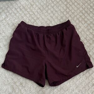 Nike Burgundy Shorts